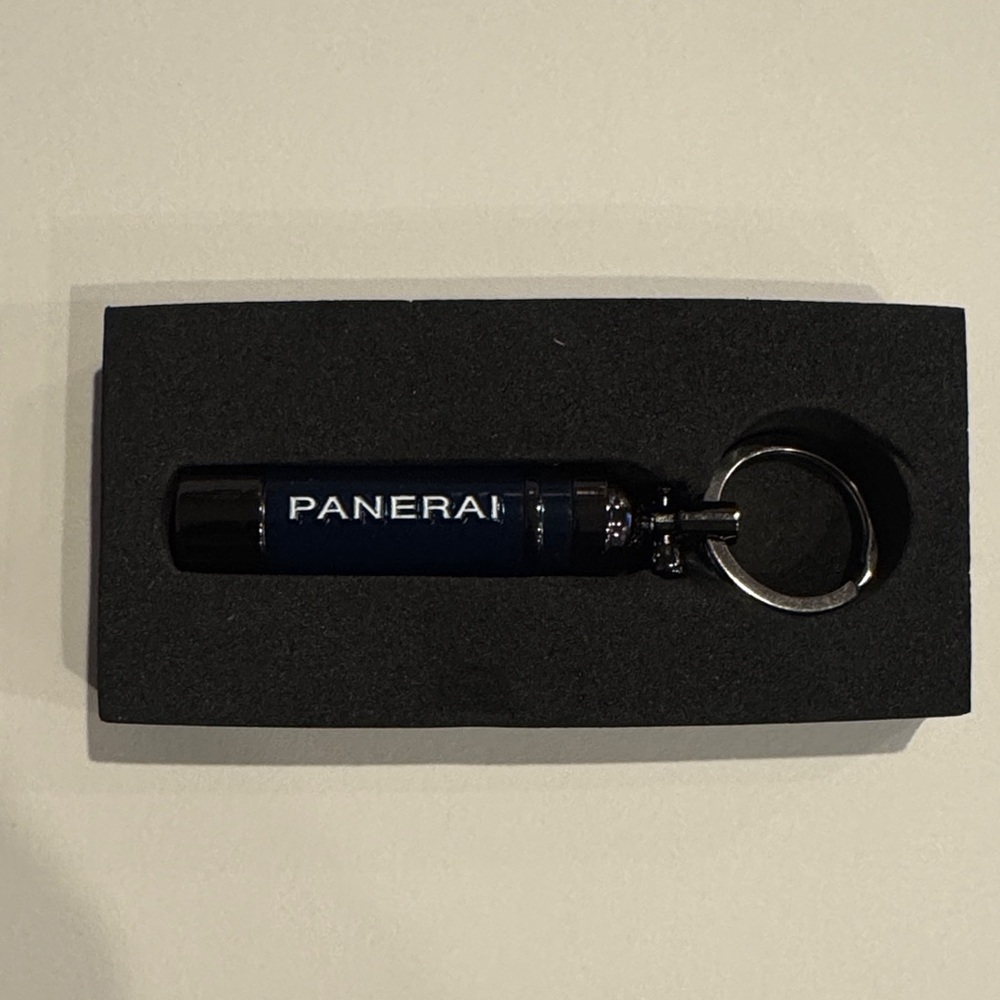 Panerai Black and Silver Keychain